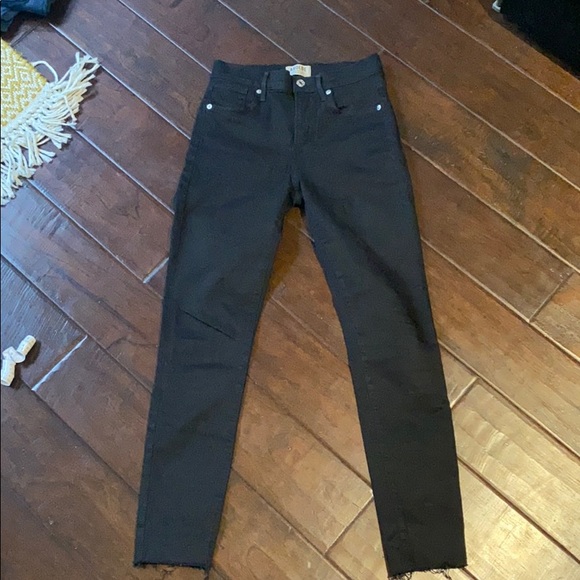 AGOLDE high rise black jean - Picture 2 of 6
